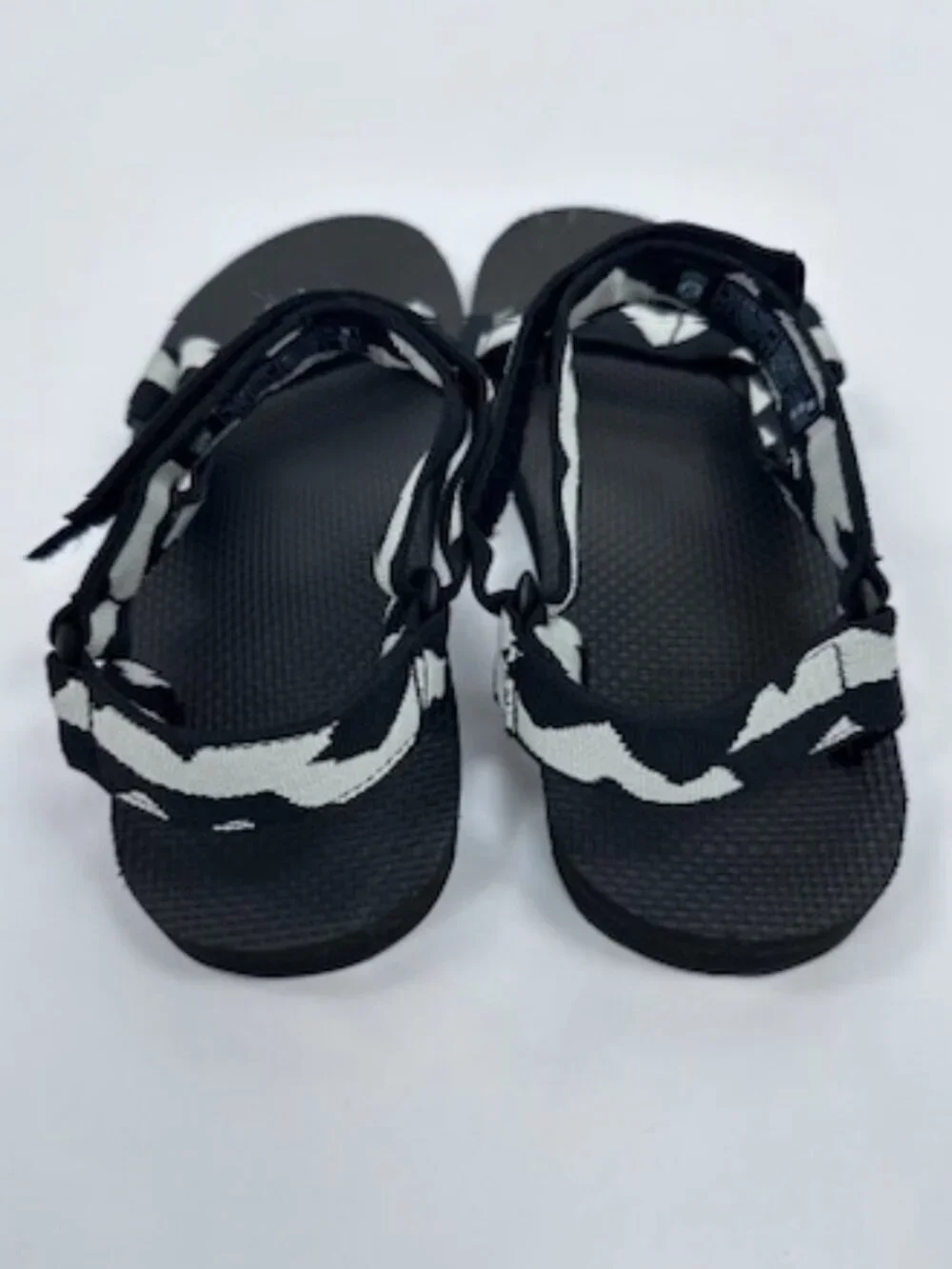 Teva Sandals Mens 11 Black White Sport Outdoor Comfort Hiking